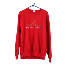  Vintage red Carmel by the sea Crazy Shirts Sweatshirt - mens large