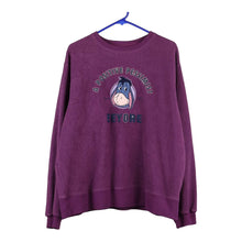  Vintage purple Eeyore Disney Fleece - womens large
