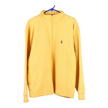  Vintage yellow Nautica Fleece - mens large