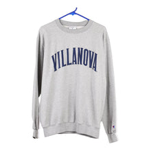  Vintage grey Villanova Champion Sweatshirt - mens medium