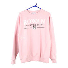 Vintage pink Rowan University Champion Sweatshirt - womens medium
