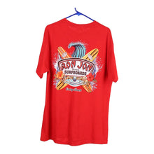  Vintage red Ron Jon Surfboards Alstyle T-Shirt - mens large