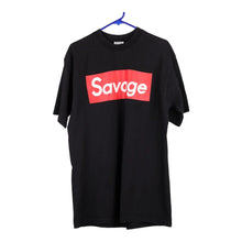  Vintage black Savage Pro Club T-Shirt - mens large