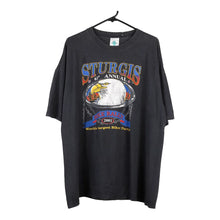  Vintage black Sturgis Bike Rally 2001 Town Champ T-Shirt - mens xx-large