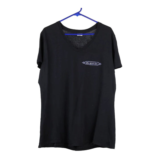 Vintage black Port & Company T-Shirt - womens x-large