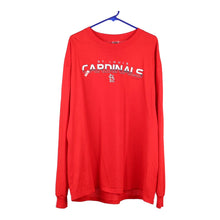  Vintage red St. Louis Cardinals Delta Long Sleeve T-Shirt - mens x-large