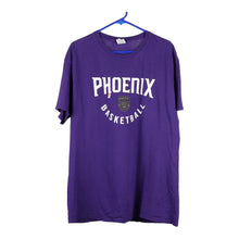  Vintage purple Pheonix Basketball Fruit Of The Loom T-Shirt - mens large