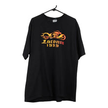  Vintage black Laconia 1999 Unbranded T-Shirt - mens x-large