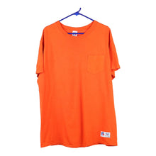  Vintage orange Russell Athletic T-Shirt - mens x-large