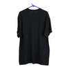 Vintage black Jerzees T-Shirt - mens xx-large