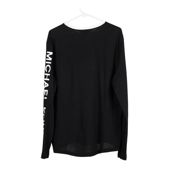 Vintage black Michael Kors Long Sleeve T-Shirt - mens large