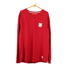  Vintage red Tommy Hilfiger Long Sleeve T-Shirt - mens large