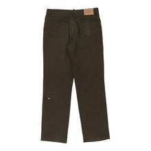  Vintage green Burberry London Trousers - mens 34" waist