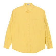  Vintage yellow Gianni Versace Shirt - mens large