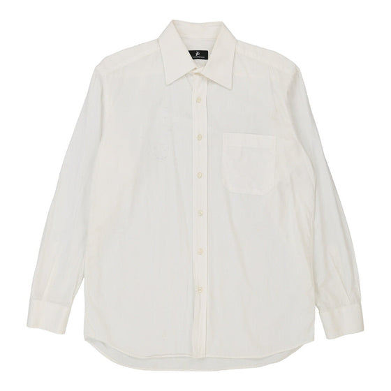 Vintage white Roccobarocco Shirt - mens large