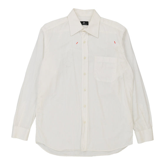 Vintage white Roccobarocco Shirt - mens large