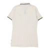 Vintage white Cavalli Polo Shirt - mens medium