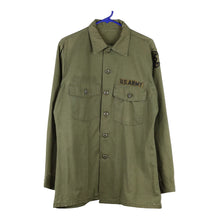  Vintage khaki U.S. Army Shirt - mens large