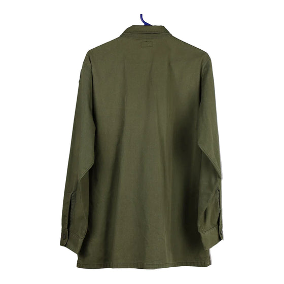 Vintage khaki U.S. Army Shirt - mens large