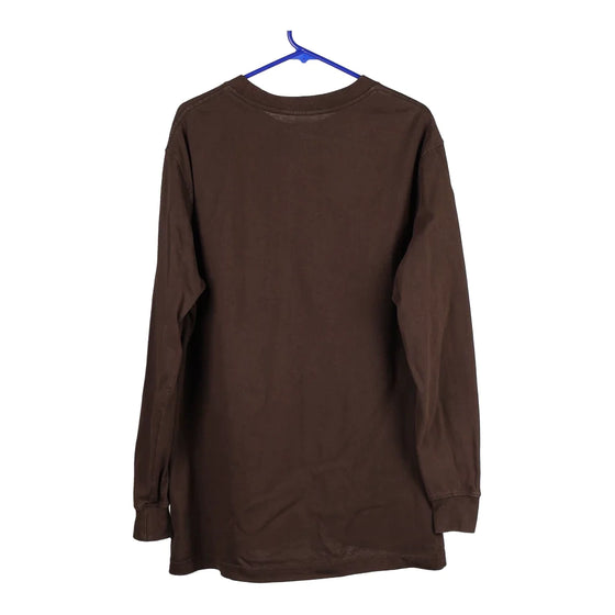 Vintage brown Dickies Long Sleeve T-Shirt - mens medium