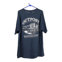  Vintage blue Pueblo, Colorado Harley Davidson T-Shirt - mens x-large