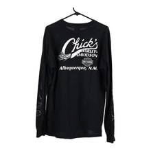  Vintage black Albuquerque, N.M Harley Davidson Long Sleeve T-Shirt - mens large