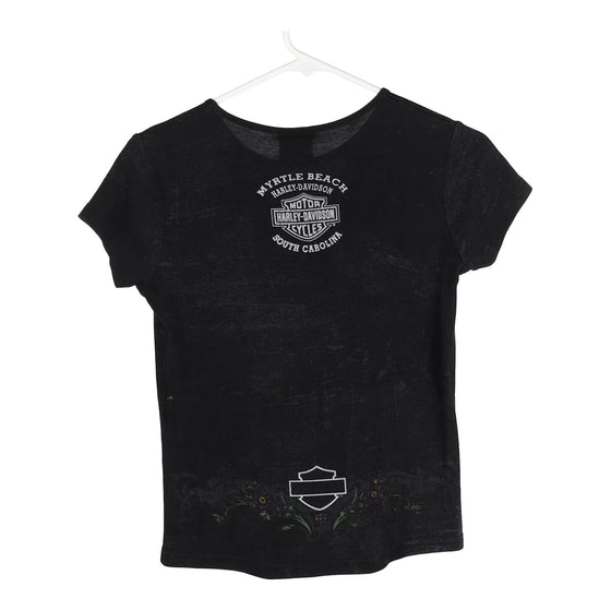 Vintage black Myrtle Beach, South Carolina Harley Davidson T-Shirt - womens small