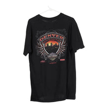  Vintage black Denver 2009 Harley Davidson T-Shirt - mens large