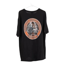  Vintage black Fairfield, OH Harley Davidson T-Shirt - mens xx-large