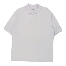  Vintage white C.P. Company Polo Shirt - mens x-large