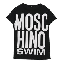  Vintage black Moschino Swim  T-Shirt Dress - womens x-large
