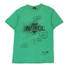  Vintage green Avirex T-Shirt - mens large