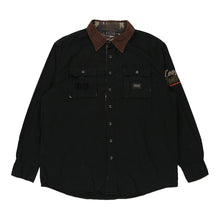  Vintage black Coogi Shirt - mens xxx-large