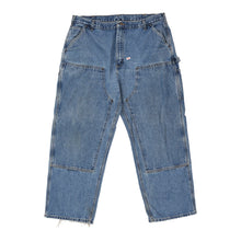  Vintage blue Double Knee Carhartt Carpenter Jeans - mens 41" waist