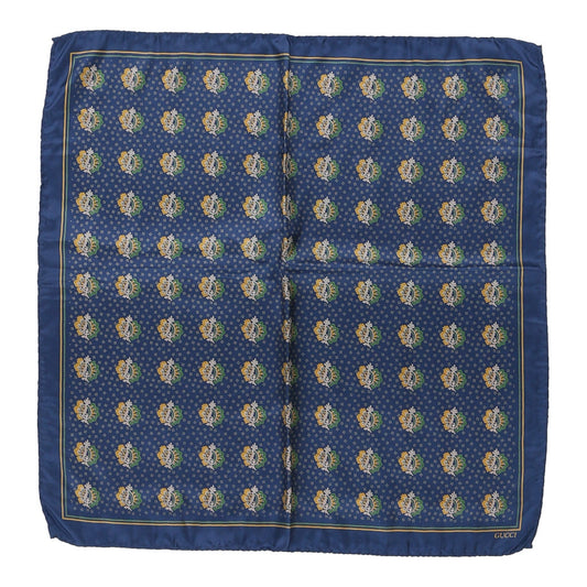 Gucci Handkerchief - No Size Blue Silk