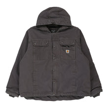  Vintage grey Loose Fit. Carhartt Jacket - mens xx-large