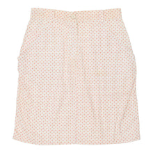  Vintage white Les Copains Mini Skirt - womens 28" waist