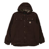 Vintage brown Loose Fit Carhartt Jacket - mens xx-large