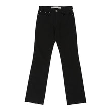  Vintage black Versace Trousers - womens 28" waist