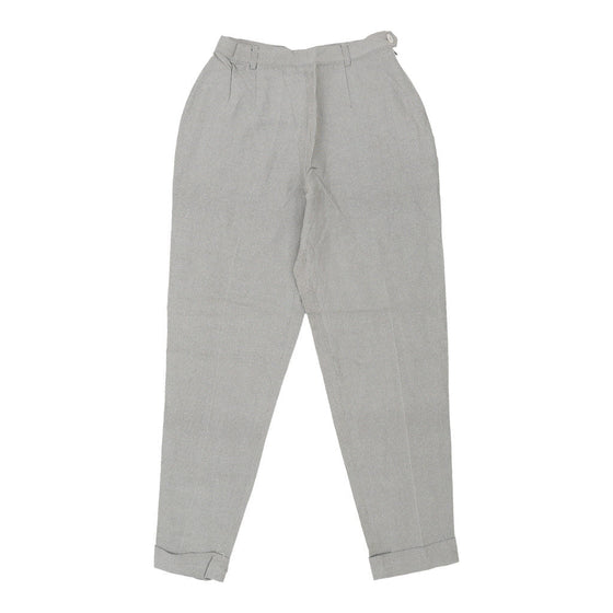Vintage grey Burberry Trousers - womens 26" waist