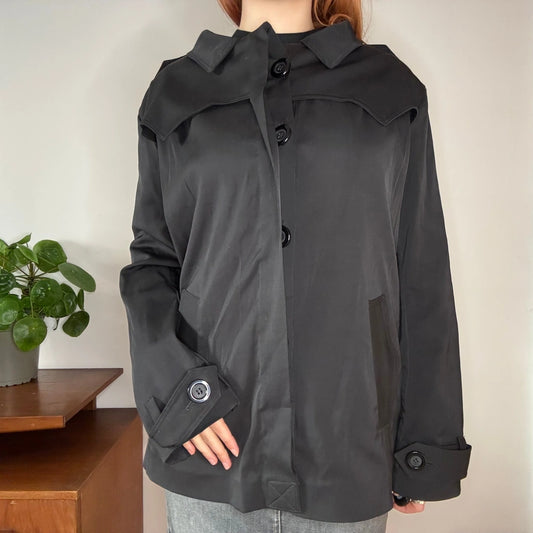 Vintage black Unbranded Jacket - womens small