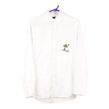  Vintage white Polo Bear Ralph Lauren Shirt - mens x-small