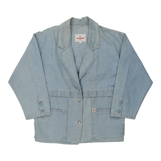 Vintage 1980's Laura Biagiotti Denim Jacket - Small Blue Cotton