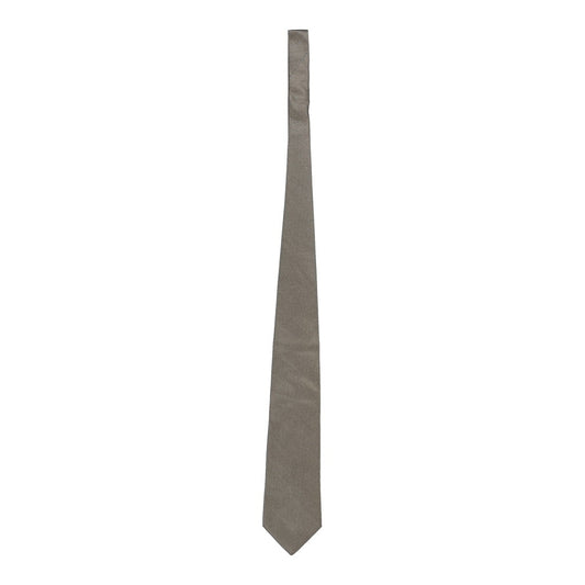 Vintage Gucci Tie - No Size Grey Silk