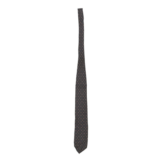 Vintage Giorgio Armani Tie - No Size Navy Silk