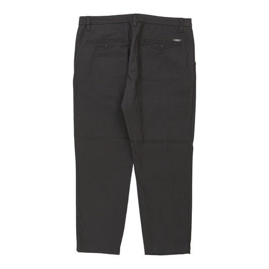 Vintage Armani Exchange Chinos - 38W 29L Grey Cotton