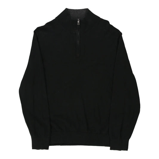 Vintage black Nautica 1/4 Zip - mens x-large