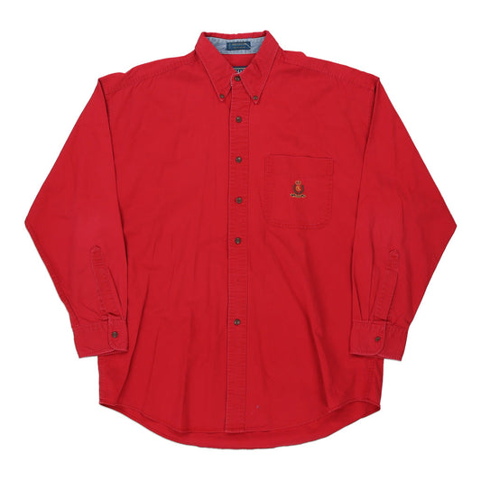 Vintage red Chaps Ralph Lauren Shirt - mens large