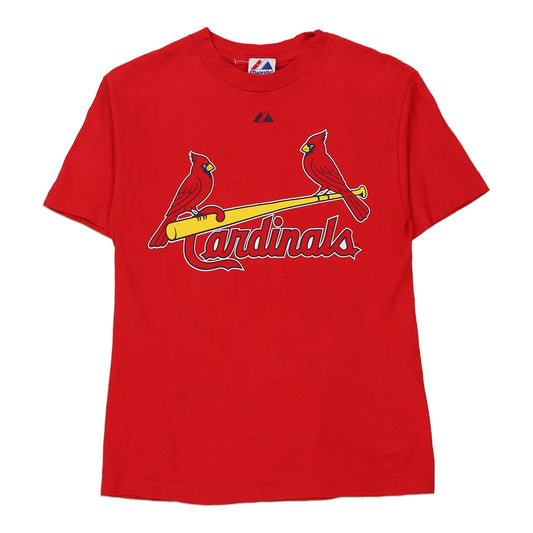 Vintage red Cardinals Majestic T-Shirt - mens small