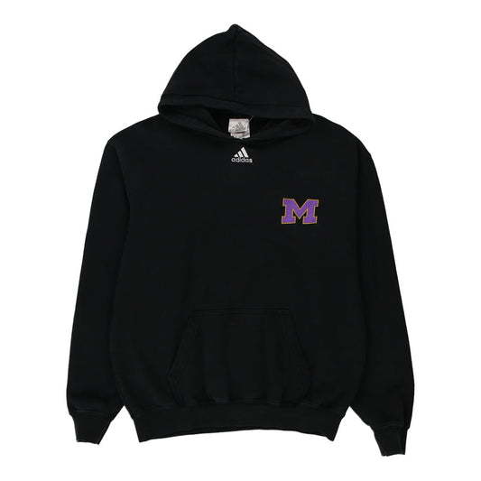 Vintage black Adidas Hoodie - mens small